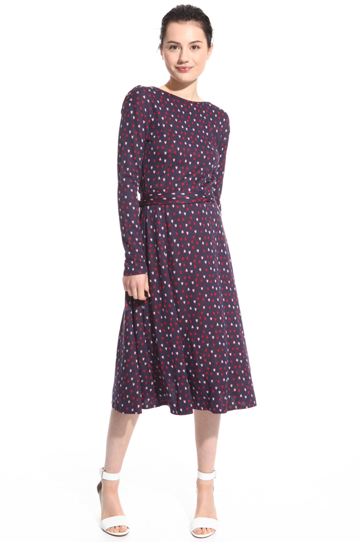 Back V-neck dress Intrend Back V-neck dress Intrend