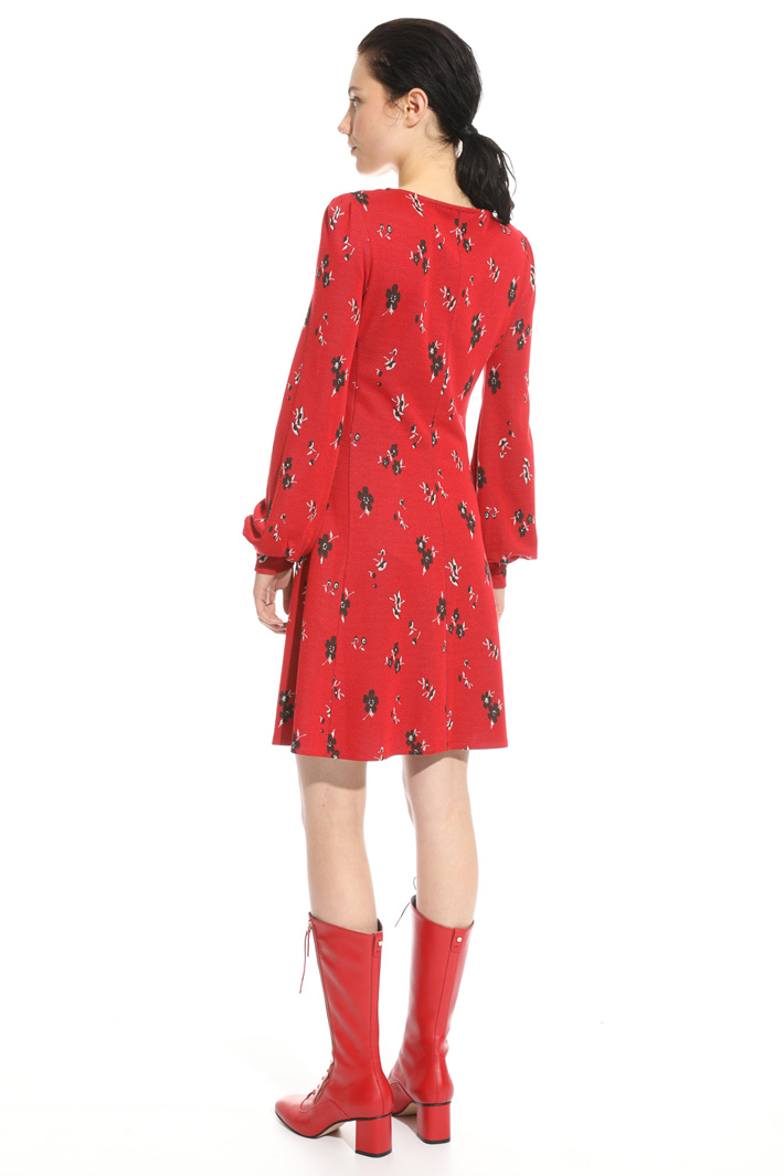 Jacquard jersey dress Intrend Jacquard jersey dress Intrend