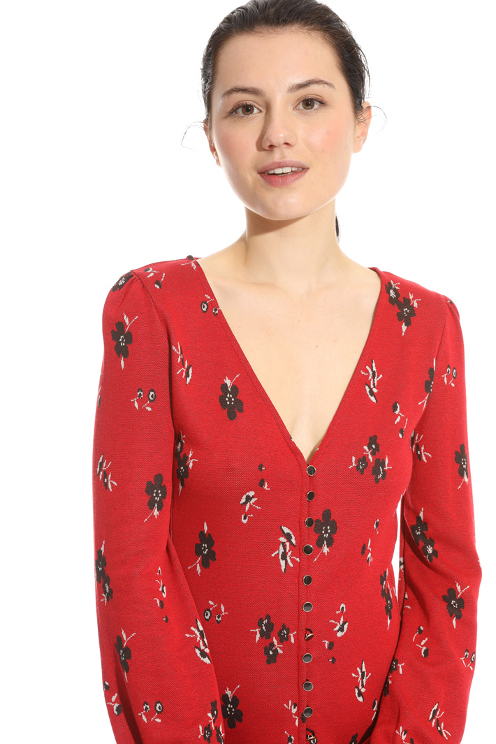 Jacquard jersey dress Intrend Jacquard jersey dress Intrend