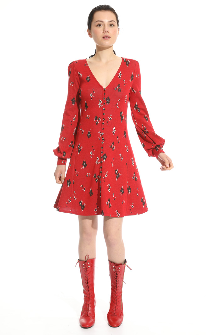 Jacquard jersey dress Intrend Jacquard jersey dress Intrend