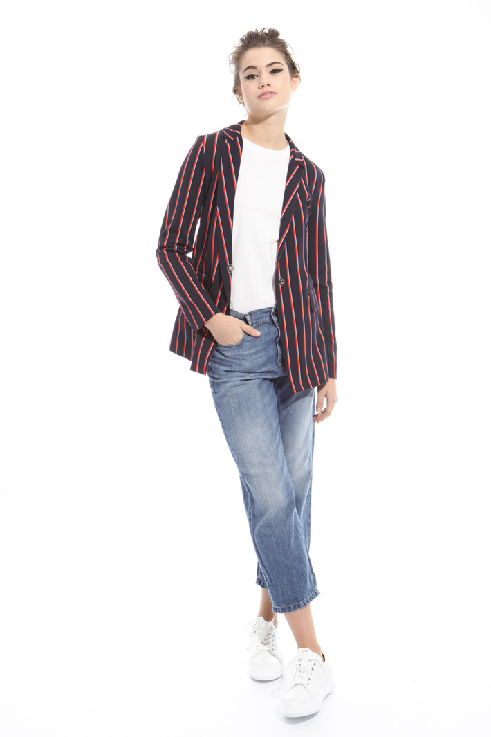 Blazer with raw edges Intrend Blazer with raw edges Intrend