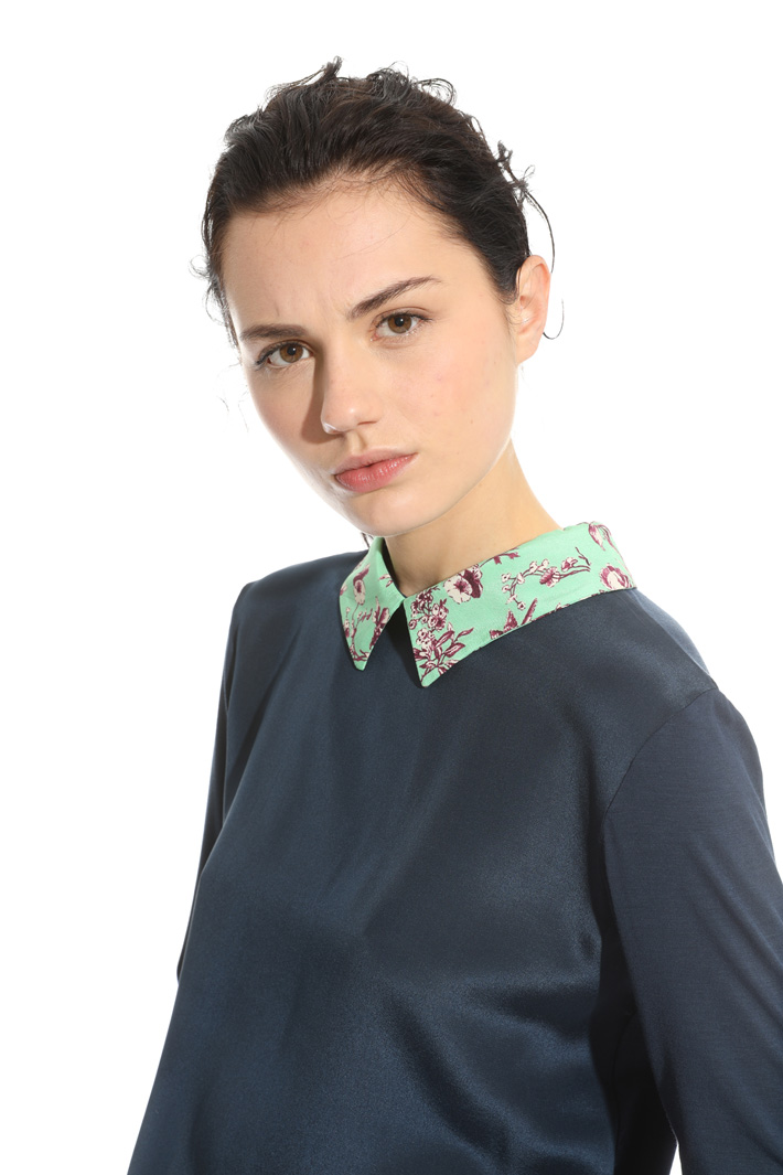 Blouse with shirt collar Intrend Blouse with shirt collar Intrend