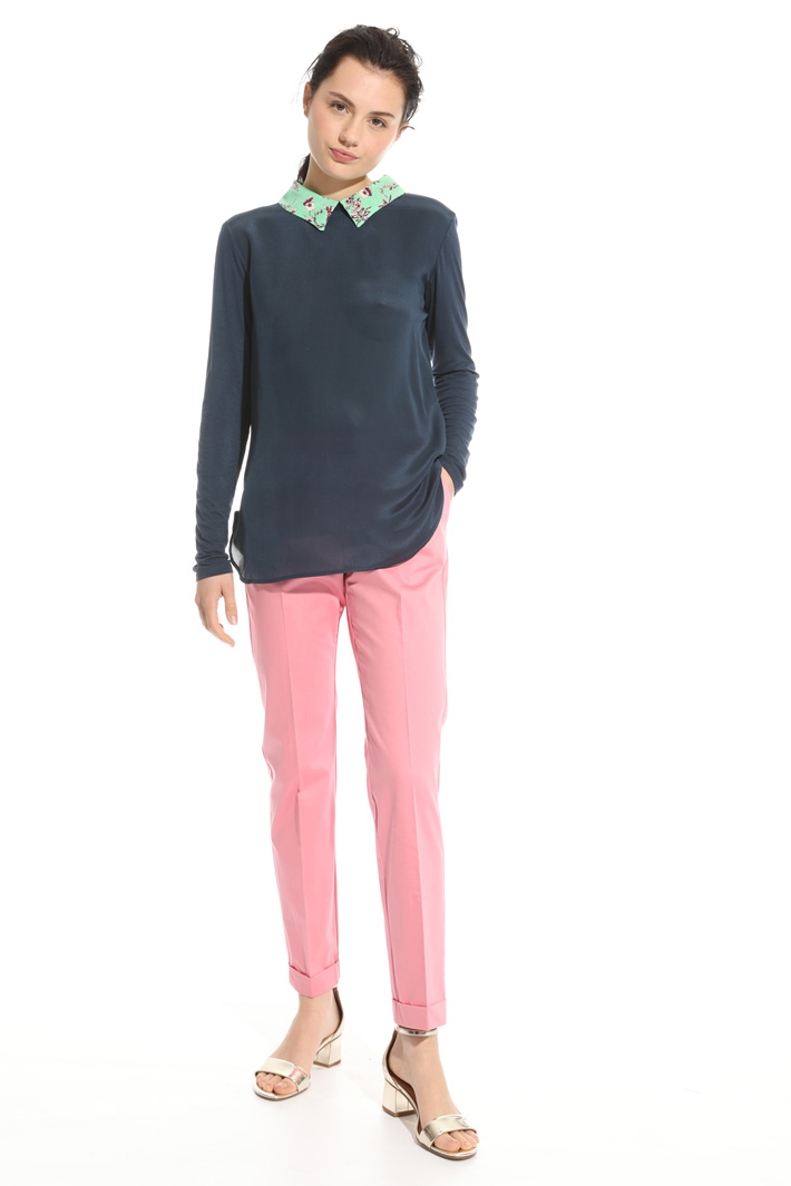 Blouse with shirt collar Intrend Blouse with shirt collar Intrend