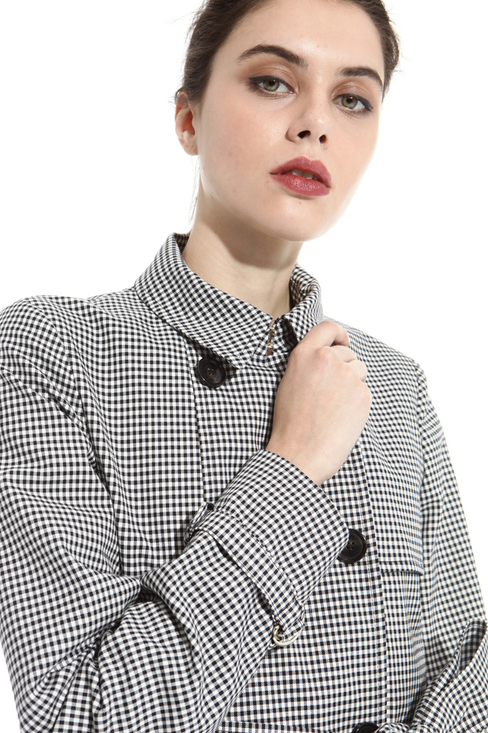 Vichy trench coat Intrend Vichy trench coat Intrend