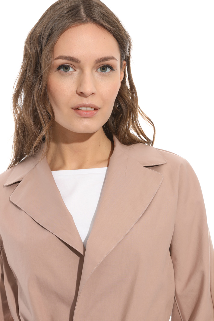 Compact canvas duster coat Intrend Compact canvas duster coat Intrend