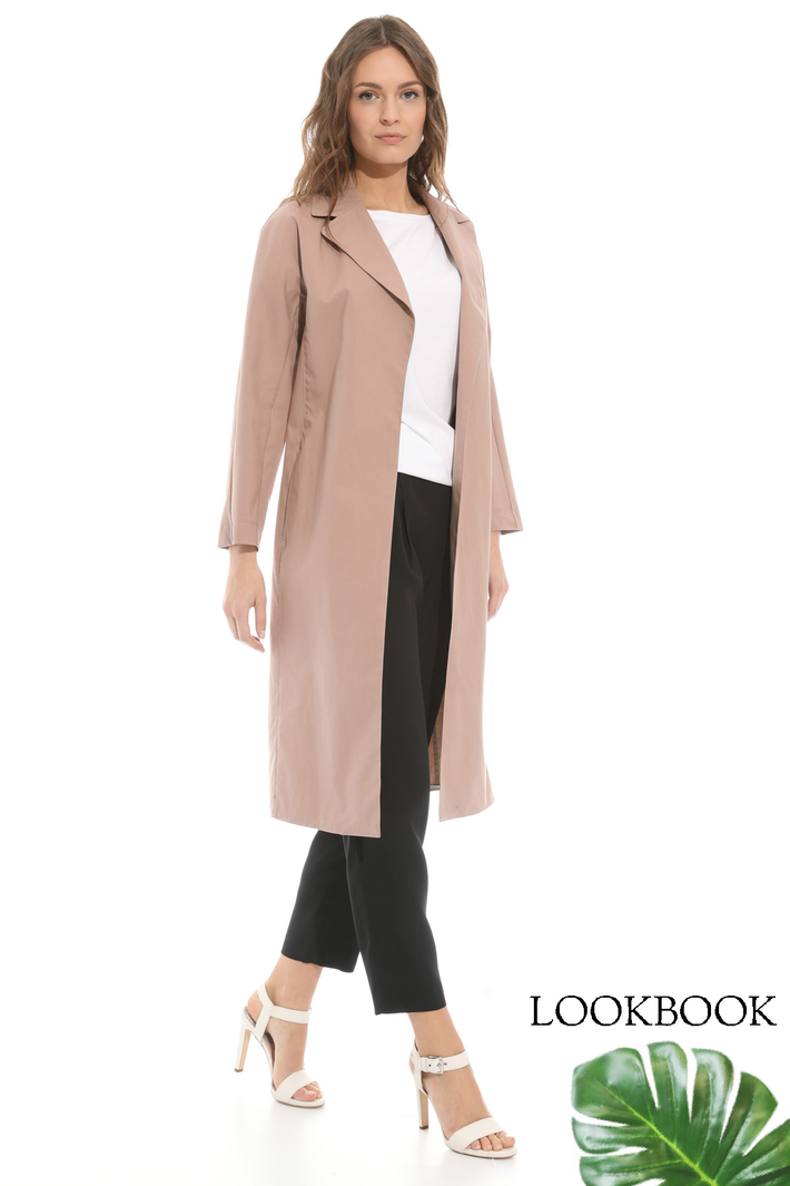 Compact canvas duster coat Intrend Compact canvas duster coat Intrend