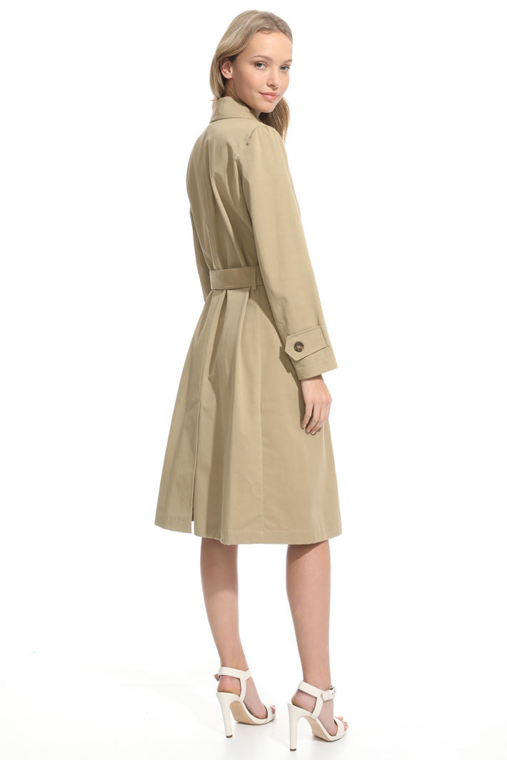 Cotton blend trench Intrend Cotton blend trench Intrend