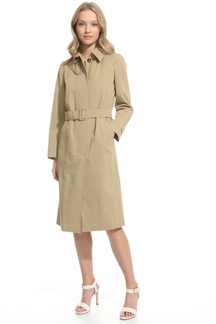 Cotton blend trench Intrend Cotton blend trench Intrend