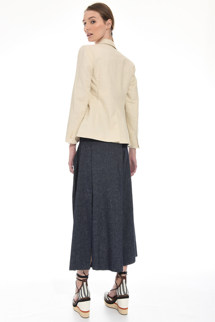 Blazer in cotone e lino Intrend Blazer in cotone e lino Intrend