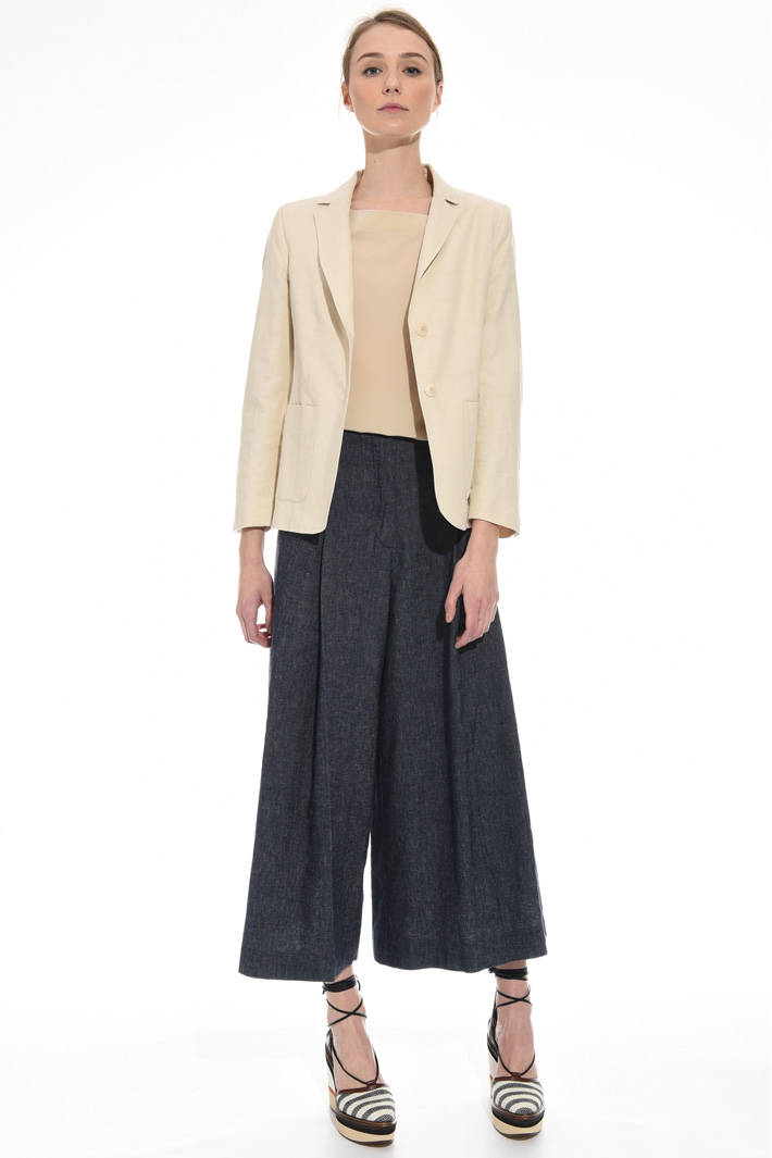 Blazer in cotone e lino Intrend Blazer in cotone e lino Intrend