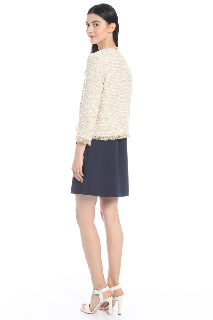 Knitted fabric jacket Intrend Knitted fabric jacket Intrend