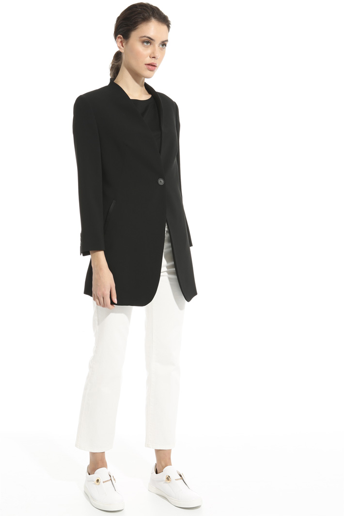 Crepe envers satin jacket Intrend Crepe envers satin jacket Intrend