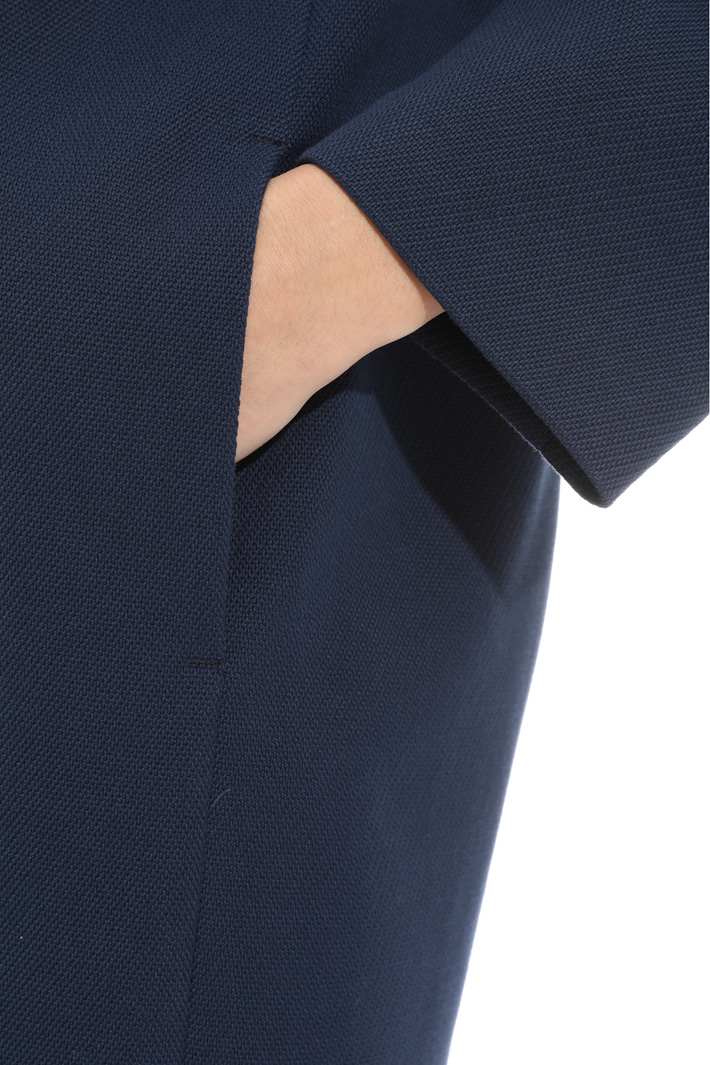 Textured fabric topcoat Intrend Textured fabric topcoat Intrend