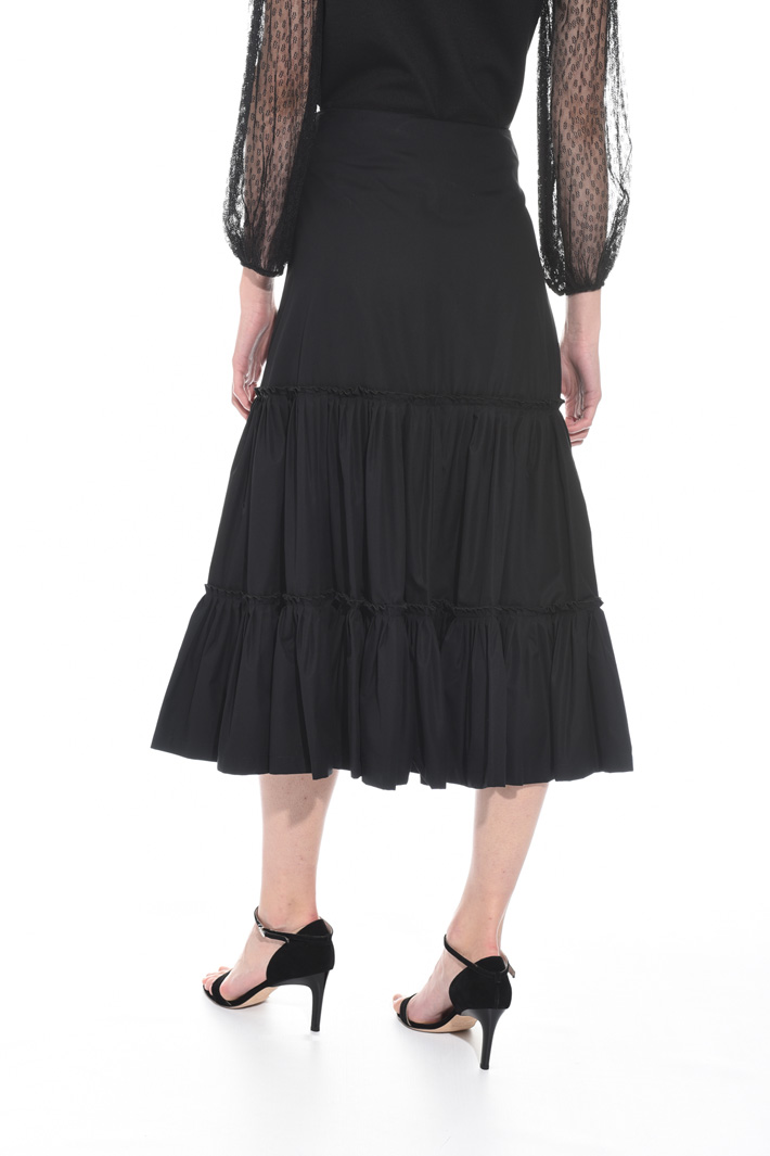 Flounced hem skirt Intrend Flounced hem skirt Intrend