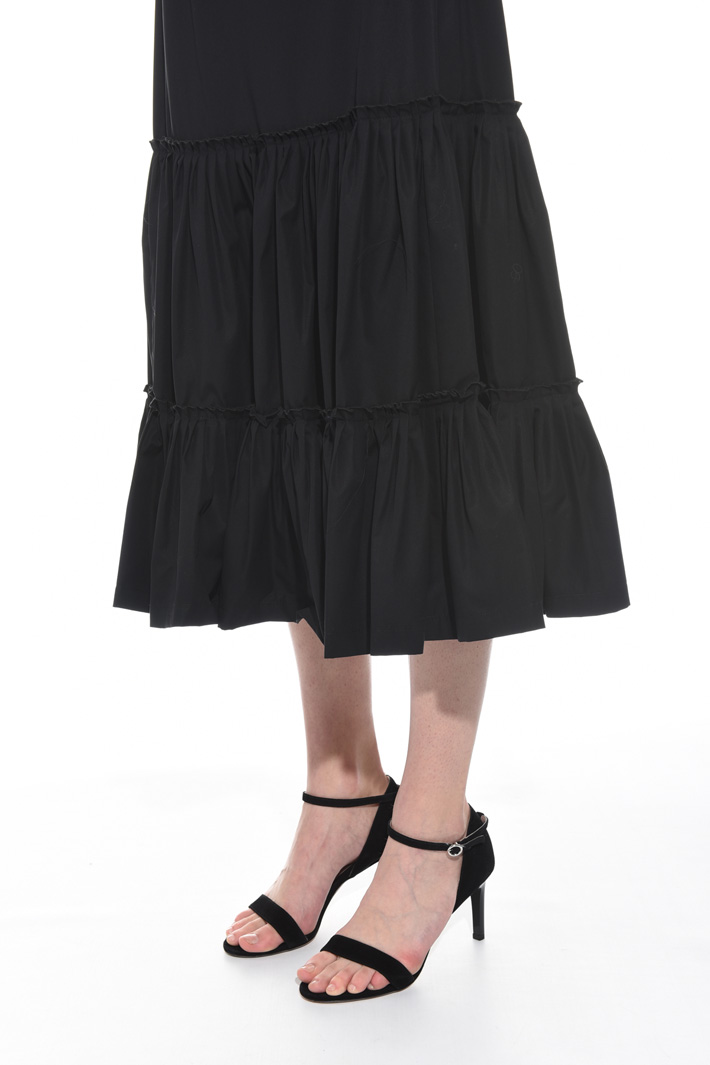 Flounced hem skirt Intrend Flounced hem skirt Intrend
