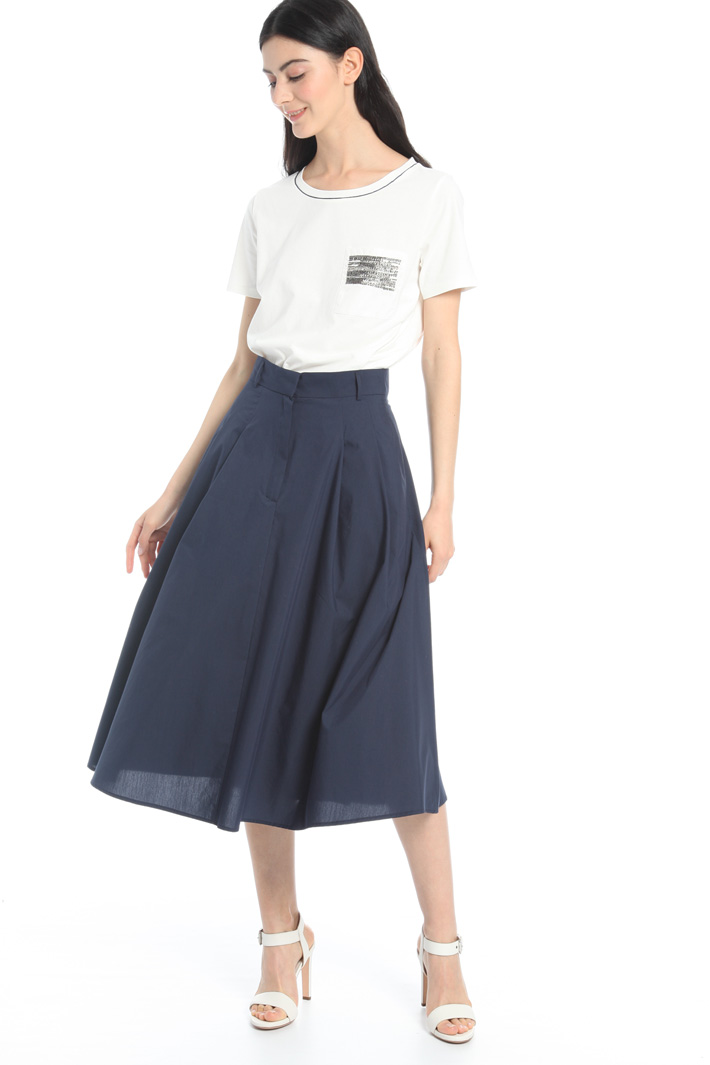 Cotton satin skirt Intrend Cotton satin skirt Intrend