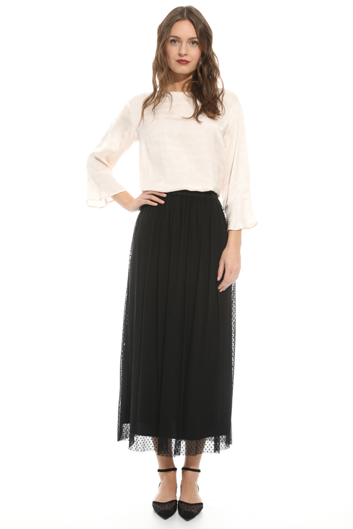 Fil coupé tulle skirt Intrend Fil coupé tulle skirt Intrend