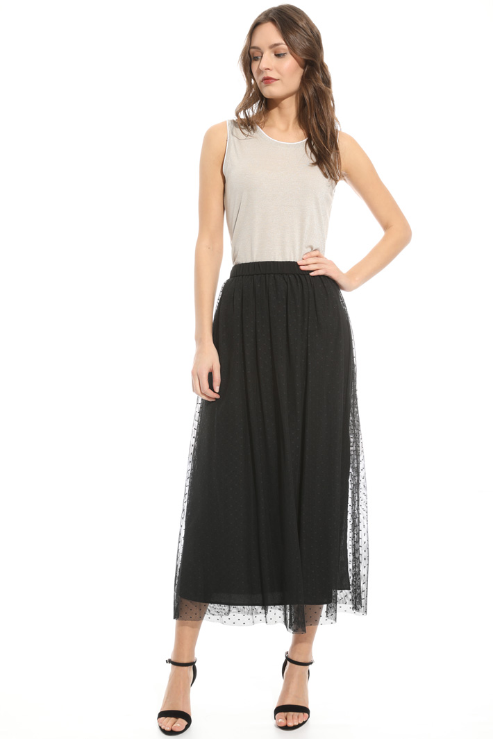 Fil coupé tulle skirt Intrend Fil coupé tulle skirt Intrend