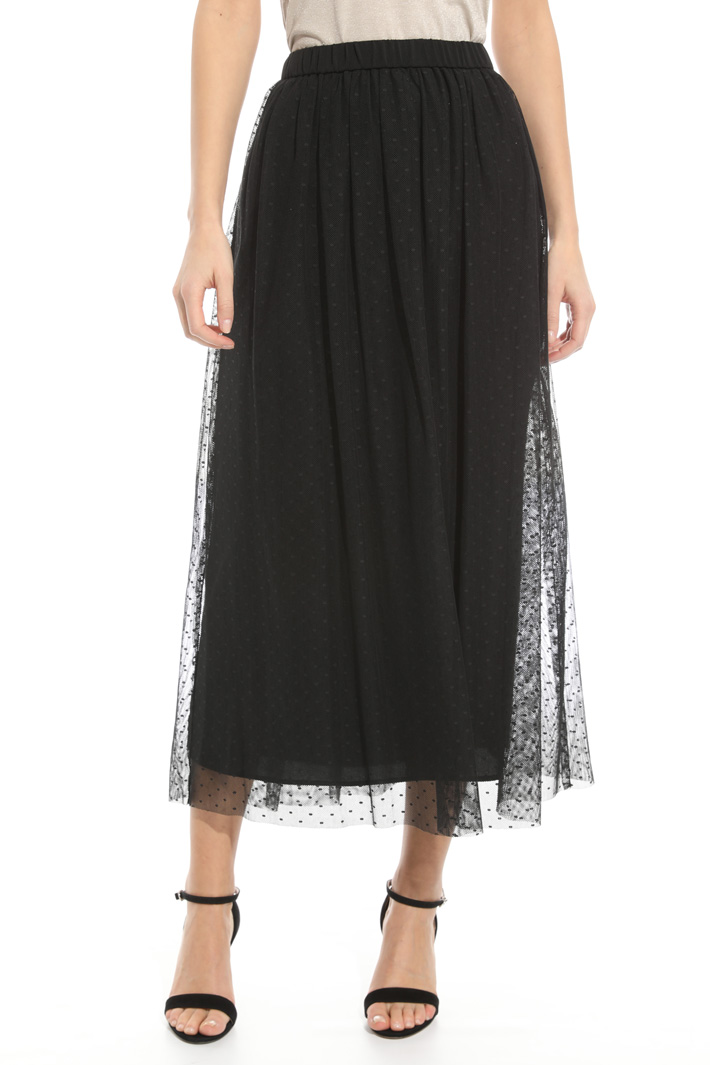Fil coupé tulle skirt Intrend Fil coupé tulle skirt Intrend