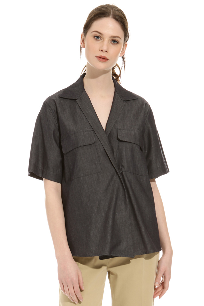 Casacca in denim leggero Intrend Casacca in denim leggero Intrend