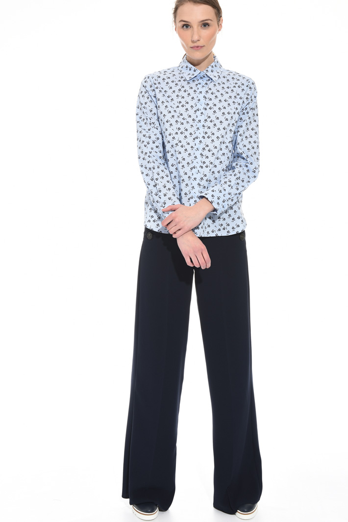Camicia in popeline stretch Intrend Camicia in popeline stretch Intrend