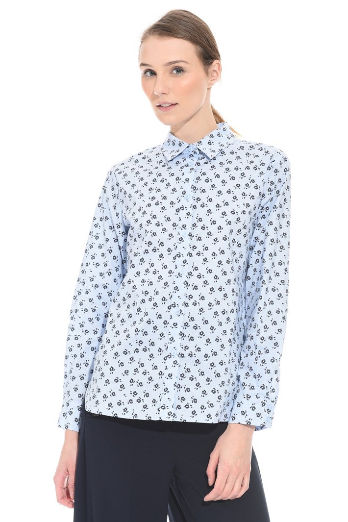 Camicia in popeline stretch Intrend Camicia in popeline stretch Intrend