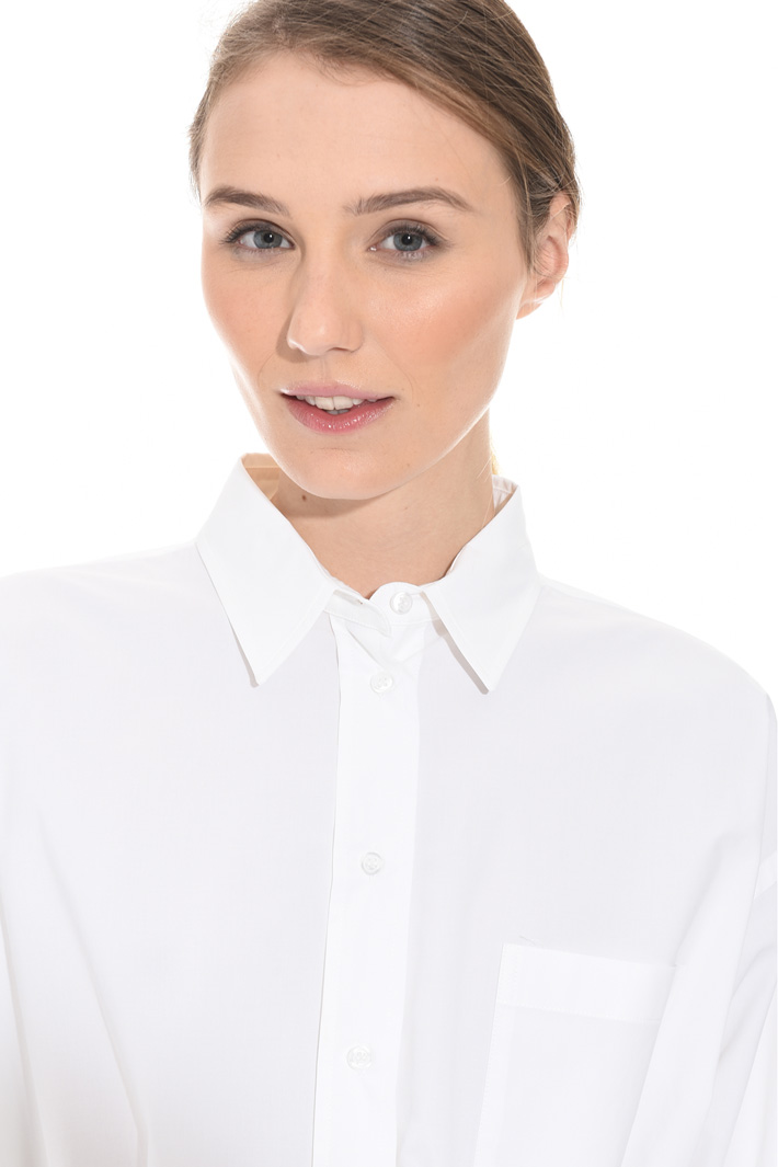 Camicia over in popeline Intrend Camicia over in popeline Intrend