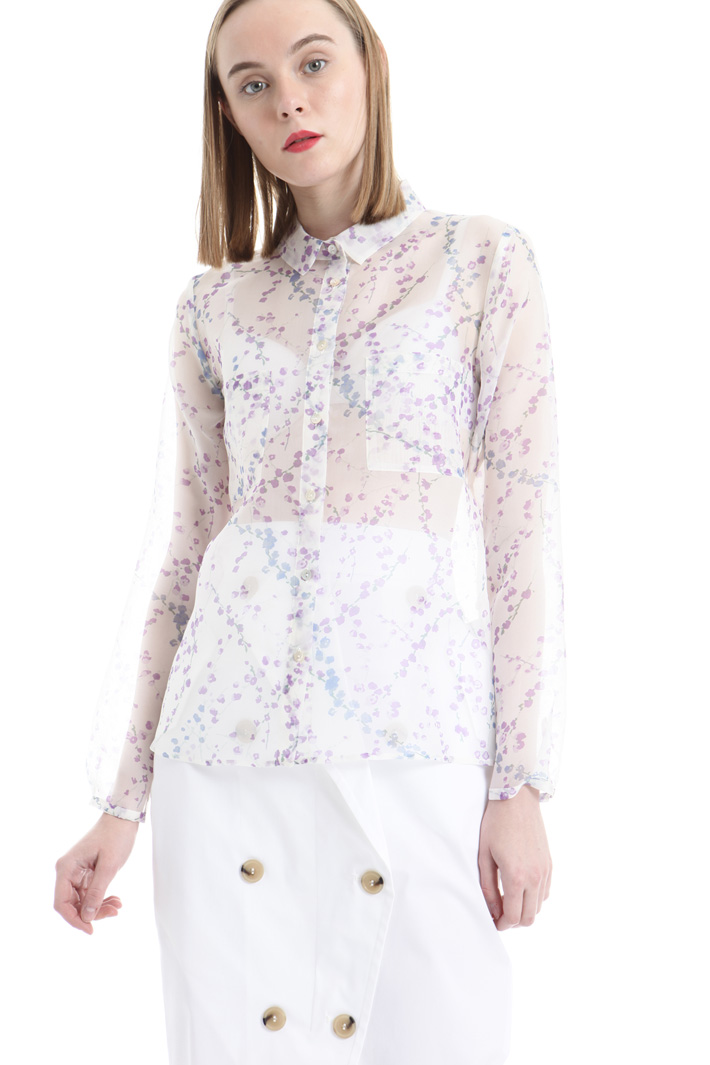 Silk organza shirt Intrend Silk organza shirt Intrend