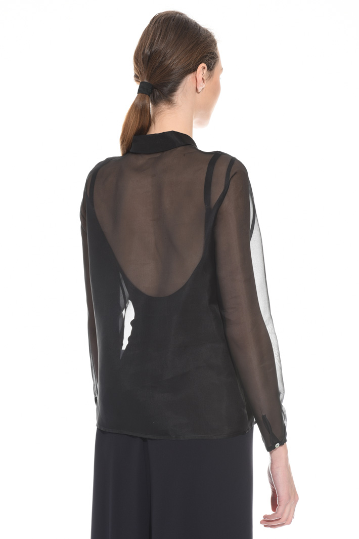 Silk organza shirt Intrend Silk organza shirt Intrend