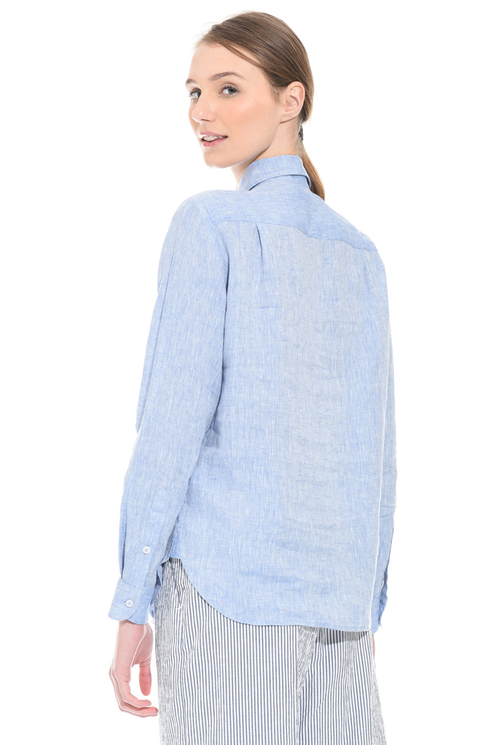 Embroidered linen shirt Intrend Embroidered linen shirt Intrend
