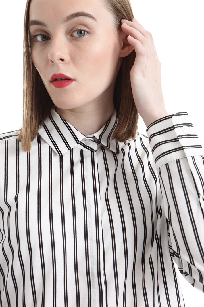 Cotton muslin shirt Intrend Cotton muslin shirt Intrend