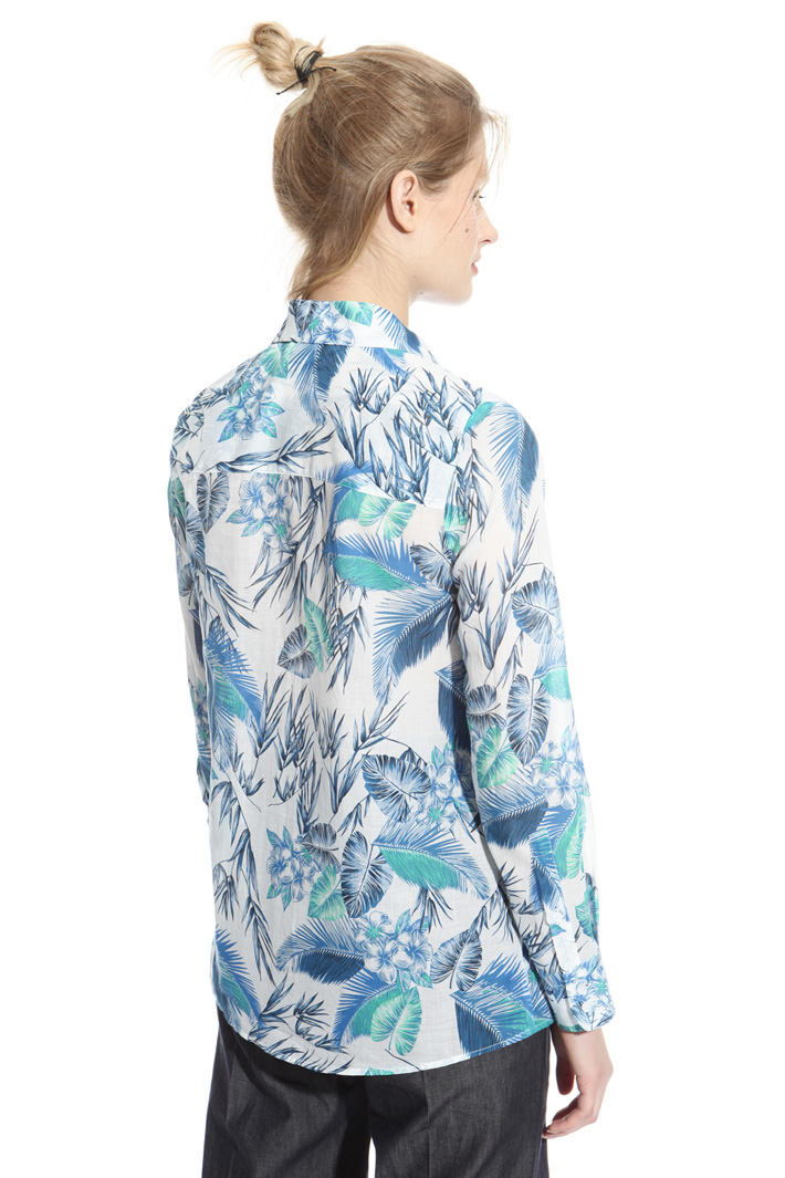 Printed muslin shirt Intrend Printed muslin shirt Intrend