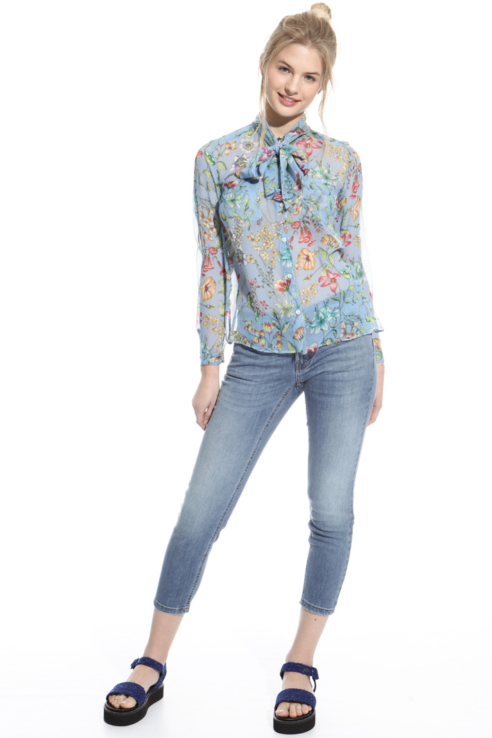 Camicia in creponne di seta Intrend Camicia in creponne di seta Intrend