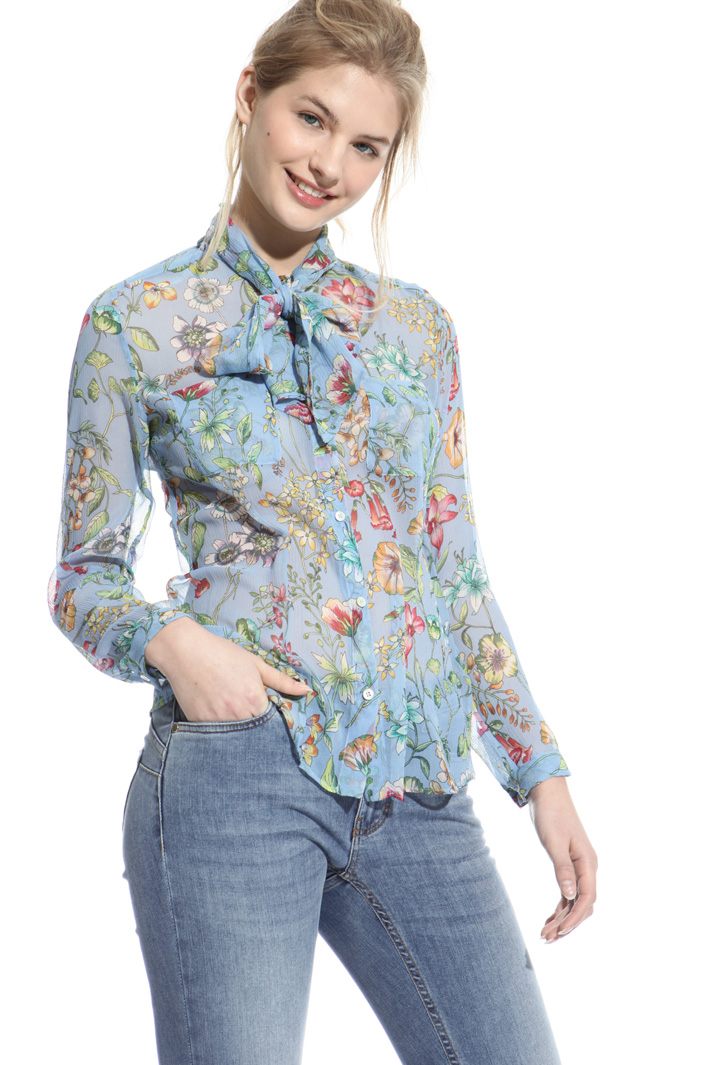 Camicia in creponne di seta Intrend Camicia in creponne di seta Intrend