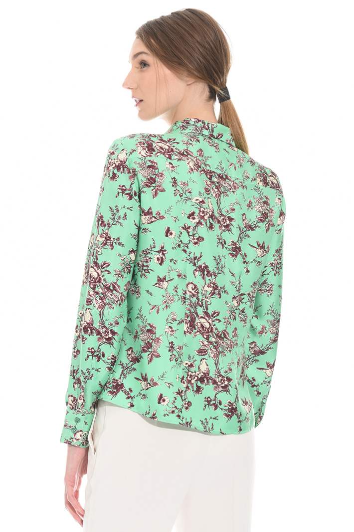 Camicia in raso di pura seta Intrend Camicia in raso di pura seta Intrend