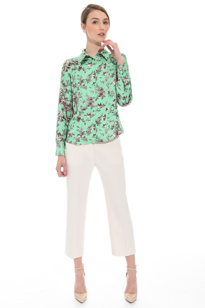 Camicia in raso di pura seta Intrend Camicia in raso di pura seta Intrend
