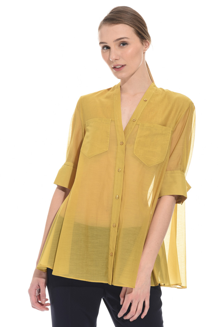 Cotton organza shirt Intrend Cotton organza shirt Intrend