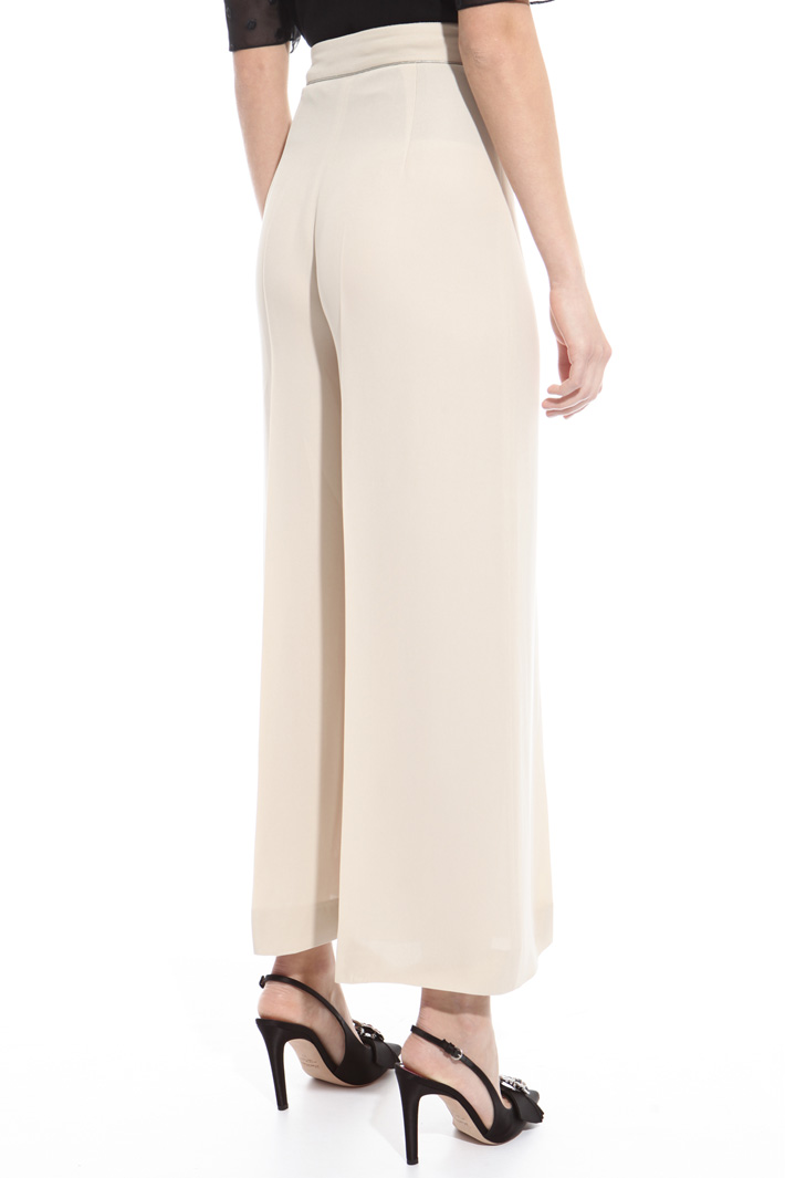 Cropped cady trousers Intrend Cropped cady trousers Intrend