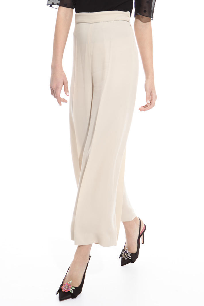 Cropped cady trousers Intrend Cropped cady trousers Intrend