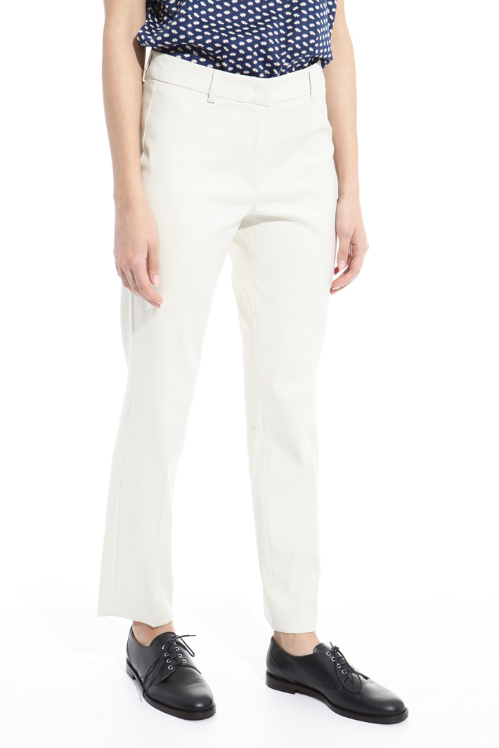 Pantalone lungo in cotone Intrend Pantalone lungo in cotone Intrend