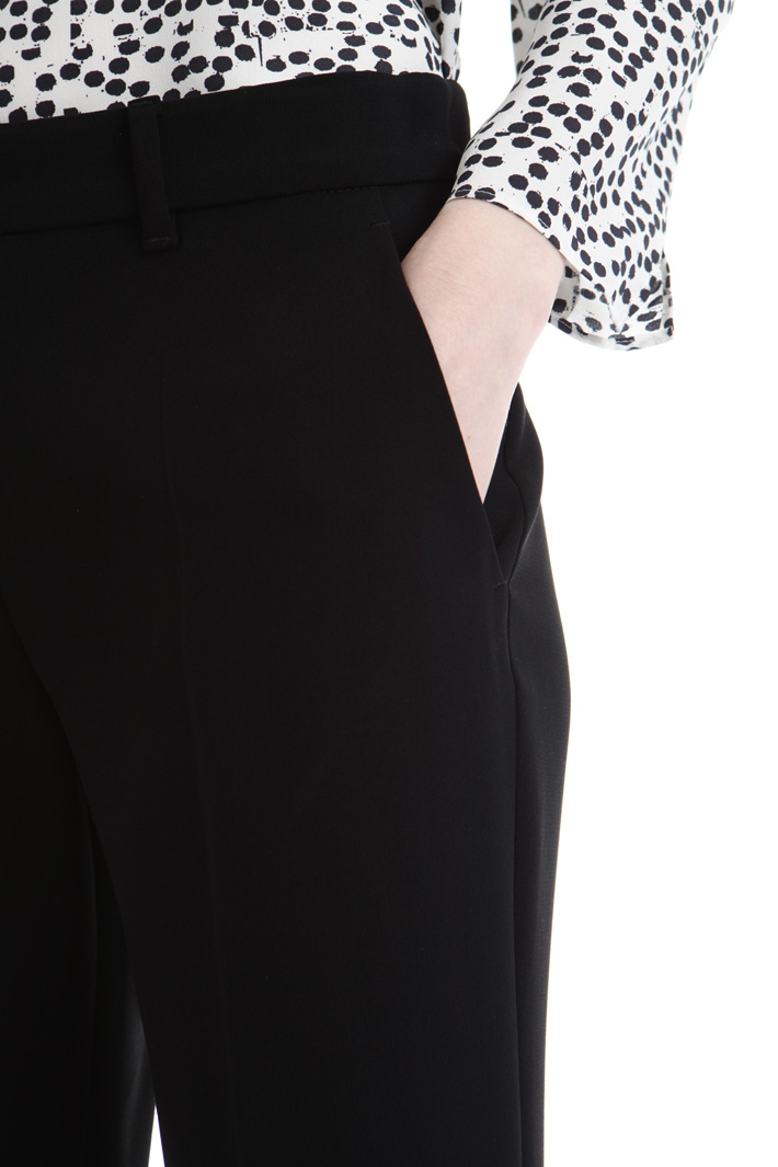 Cropped cady trousers Intrend Cropped cady trousers Intrend