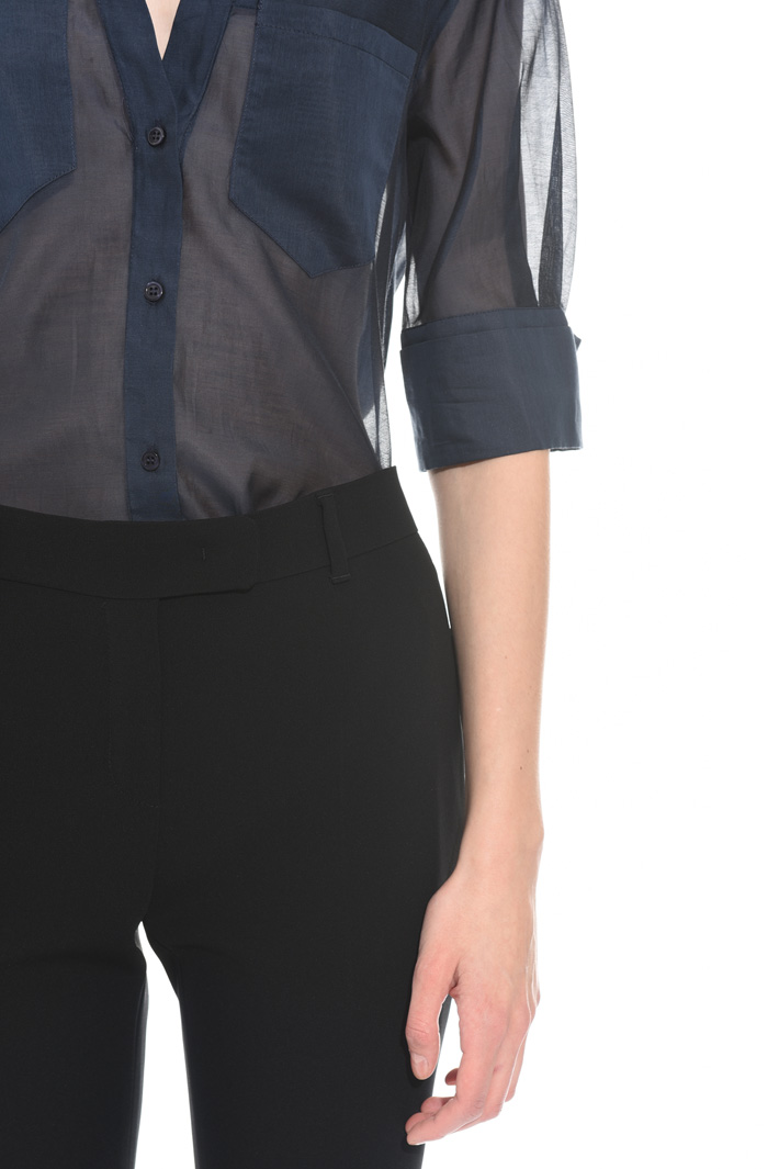 Pantalone a sigaretta in cady Intrend Pantalone a sigaretta in cady Intrend