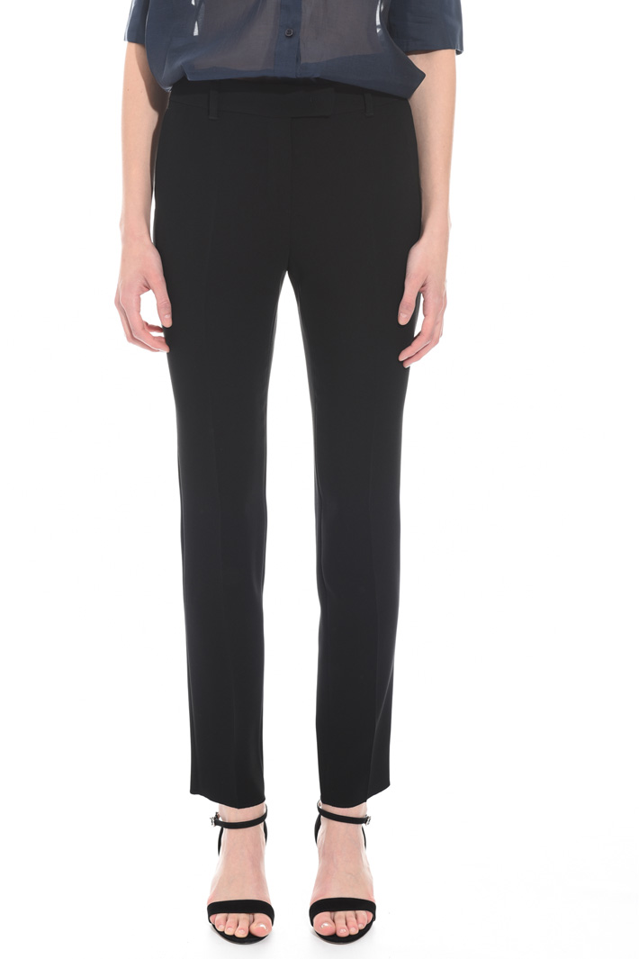 Pantalone a sigaretta in cady Intrend Pantalone a sigaretta in cady Intrend