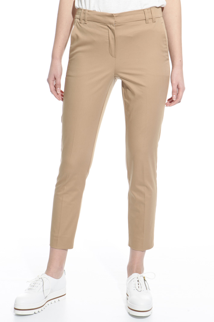 Lightweight satin trousers Intrend Lightweight satin trousers Intrend