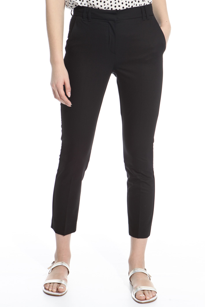 Lightweight satin trousers Intrend Lightweight satin trousers Intrend