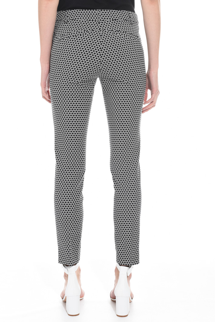 Fitted jacquard trousers Intrend Fitted jacquard trousers Intrend