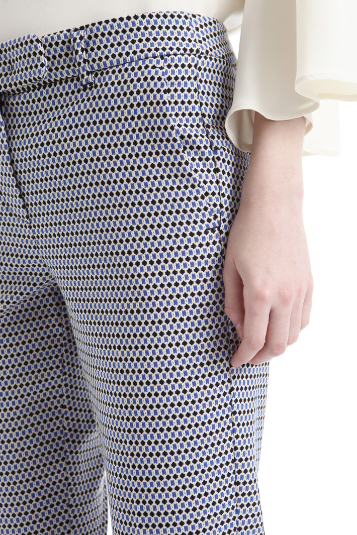Pantalone aderente jacquard Intrend Pantalone aderente jacquard Intrend