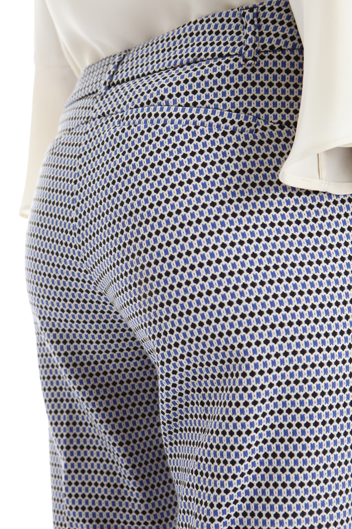 Pantalone aderente jacquard Intrend Pantalone aderente jacquard Intrend