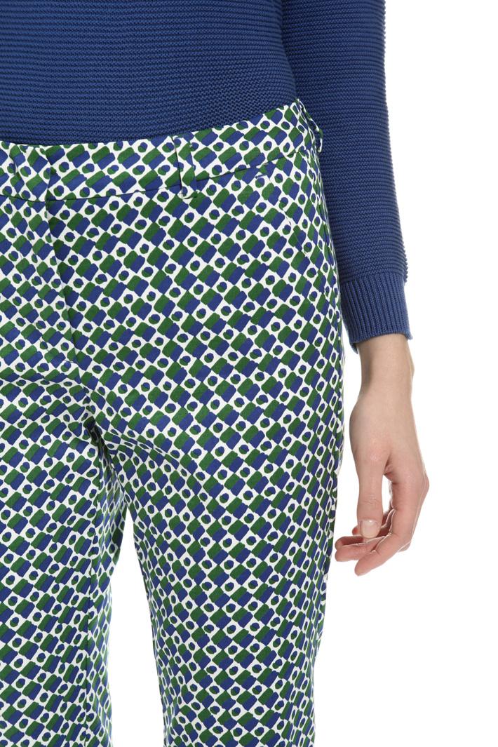Pantalone in cotone stampato Intrend Pantalone in cotone stampato Intrend