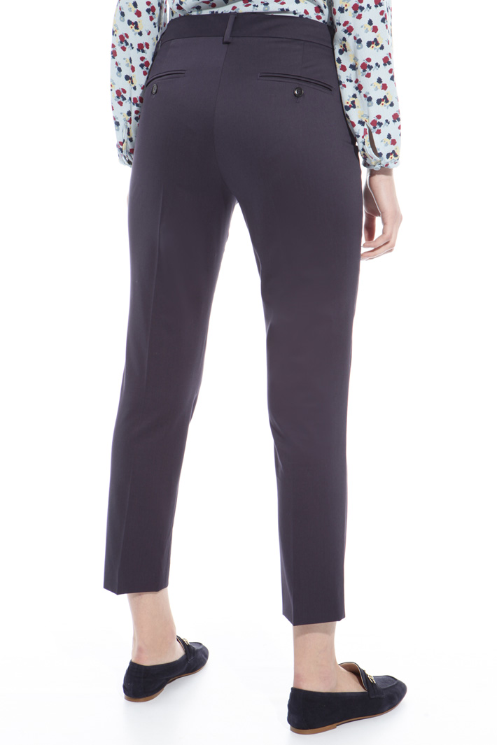 Capri trousers in cotton Intrend Capri trousers in cotton Intrend